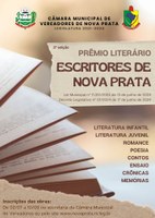 Prêmio Literário Escritores de Nova Prata, 3ª edição